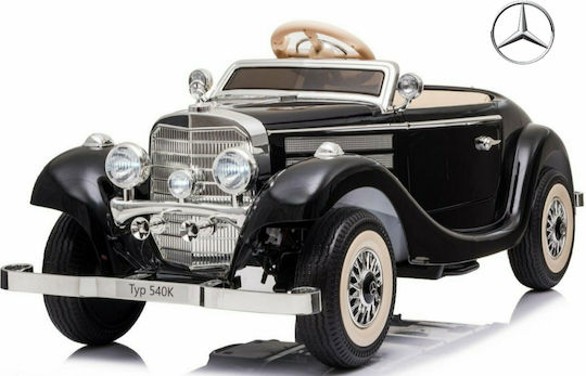 Mercedes Benz Typ 540K Two Seater with Remote Control Licensed 12 Volt Black for 1+ Years