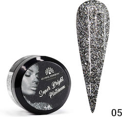 Global Fashion Super Bright Platinum 05 Γκρι 5gr