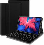 Tech-Protect Smartcase Plus Klappdeckel Silikon mit Tastatur Englisch US Schwarz Lenovo Tab M10 Plus 3. Generation 10,6"