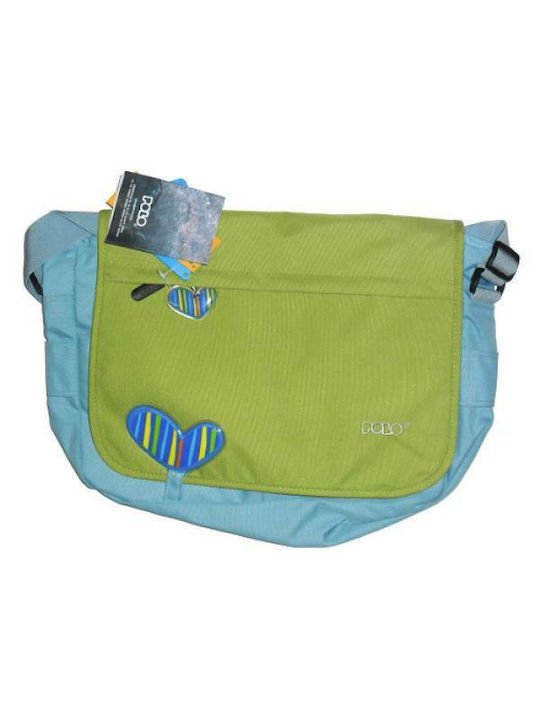 Polo Mailman School Bag Shoulder Elementary, Elementary Green