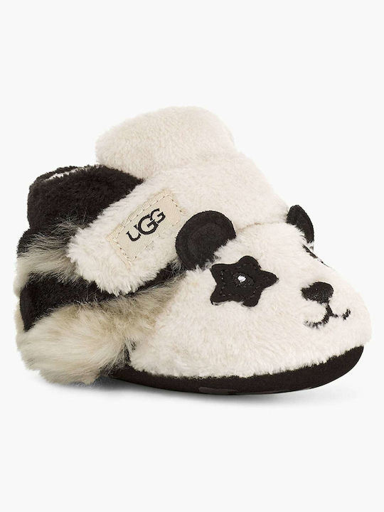 Ugg Australia Βρεφικά Παντοφλάκια Αγκαλιάς Μπεζ Panda