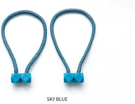 Ρόμβος Δέστρα Μαγνήτης από Ύφασμα Sky Blue 2τμχ Ρόμβος Δέστρα Μαγνήτης από Ύφασμα Sky Blue 2τμχ