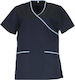 Fabrik 10042 Unisex Ιατρική Μπλούζα Navy Μπλε