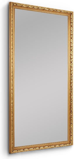 Mirrors & More Sonja Oglindă De Perete Rectangulară Auriu 200x100cm