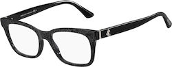 Jimmy Choo Femei Plastic Rame Ochelari Negru JC...
