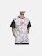 Mister Tee Sublimation T-shirt Bărbătesc cu Mânecă Scurtă Negru