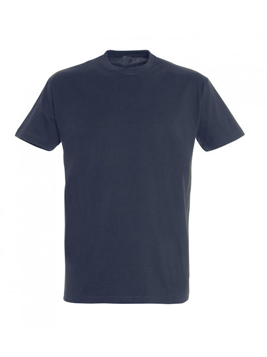 Kids Moda Men's T-Shirt Monochrome Navy Blue