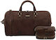 Tuscany Leather Colombo Set Sack Voyage Coffee ...
