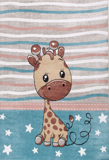 Balsan Carousel Детско килимче Светлосин 160x230см