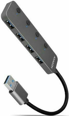 Axagon USB 3.2 4 Port Hub with USB-A Connection