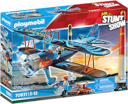 Playmobil Stunt Show Phoenix Biplane για 5-12 ετών Playmobil Stunt Show Phoenix Biplane για 5-12 ετών