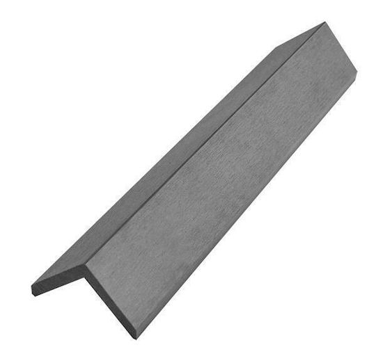 Newplan Colț de punte pentru Podea de Grădină din WPC 50x55buc 1buc pentru Panel 8550