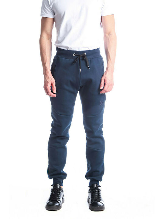 Paco & Co Men's Sweatpants with Rubber Blue