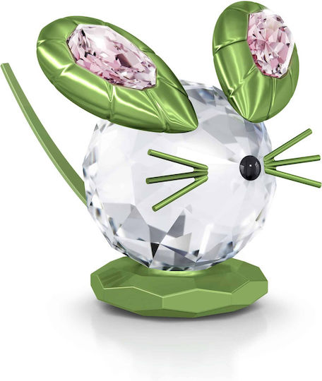 Swarovski Animal Decorativ din Cristal Mouse Dulcis 6x6.1x9.1cm 1buc Swarovski Animal Decorativ din Cristal Mouse Dulcis 6x6.1x9.1cm 1buc