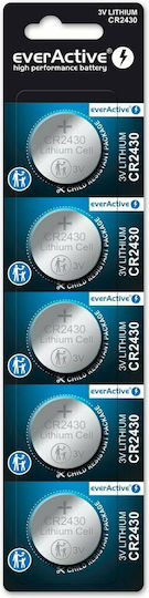 EverActive Batterien Lithium für Uhren CR2430 3V 5Stück