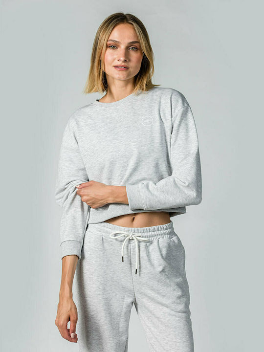 GSA Women's Cropped Sweatshirt Gray