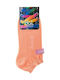 Dal Women's Solid Color Socks Salmon