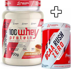 Immortal Nutrition 100% Whey Protein 700gr Crem...