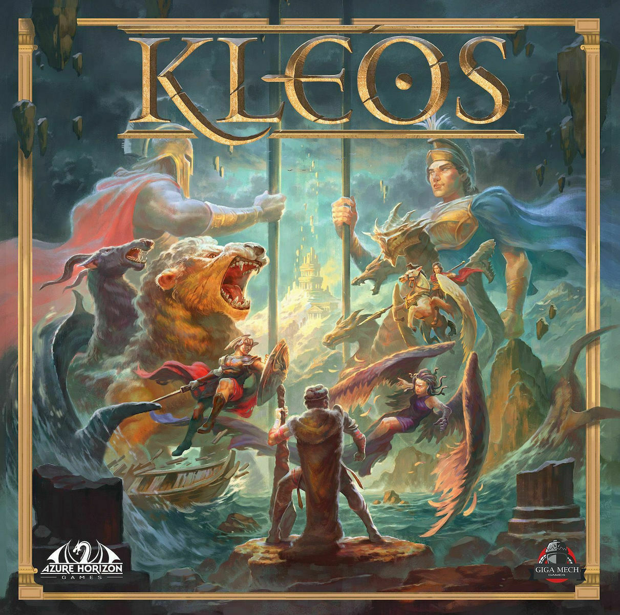 Giga Mech Games Επιτραπέζιο Παιχνίδι Kleos για 15 Παίκτες 14+ Ετών GGM