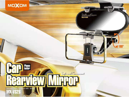 Moxom Auto Handyhalterung mit Clip-Peg Schwarz