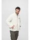 Ανδρική Ζακέτα Fleece Λευκή