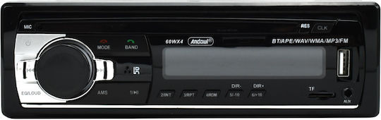 Andowl Qca001 Ραδιόφωνο Αυτοκινήτου 1 DIN (Bluetooth/USB)