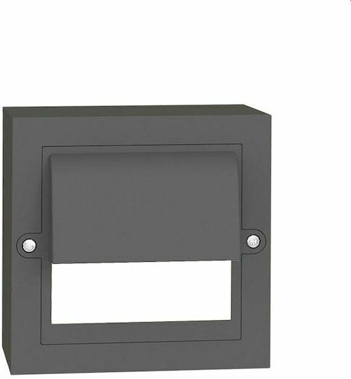 Vito Adria ST2P Wall-Mounted Outdoor Ceiling Light LED IP65 6W with Natural White Light 13.5x13.5x5.2εκ.