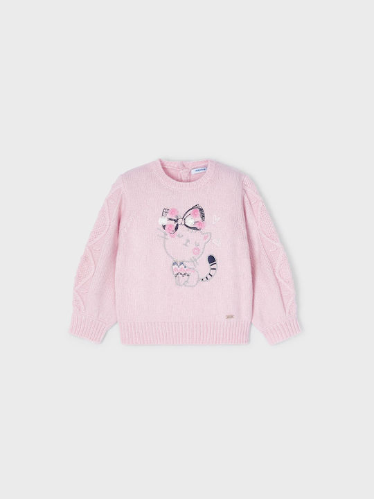 Mayoral Kids Sweater Long Sleeve Pink