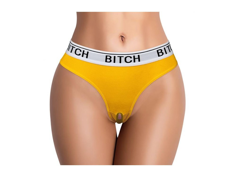 vibrations unterhose Lovetoy Ingen Bitch Vibrating Panties Vibrator Geschoss mit Fernbedienung S  Schwarz