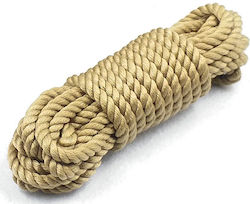 Naughty Toys Frânghie de Legare Frânghie moale fetișistă 10m Beige