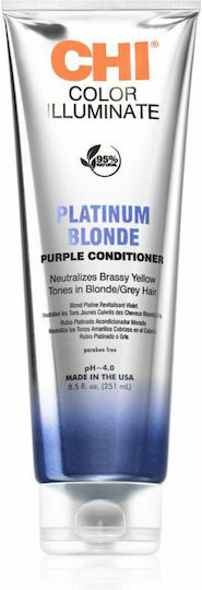 CHI Color Illuminate Platinum Blonde Кондиционер 250мл