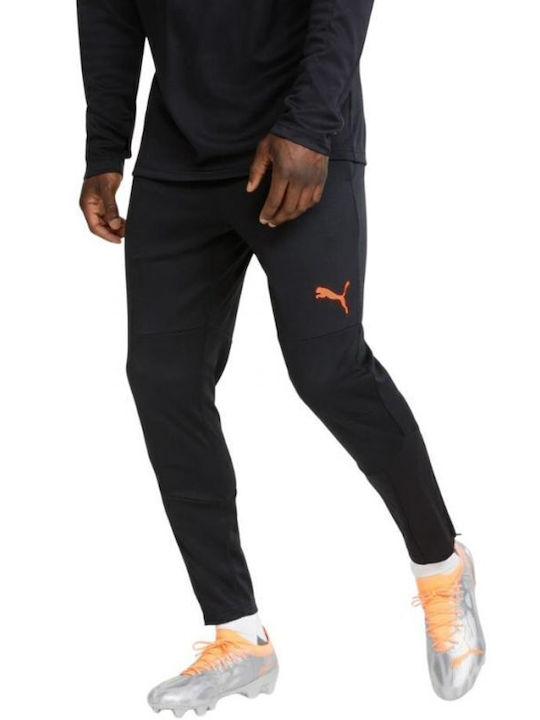 Individual Final Football Sweatpants Glossy with Elastic Black