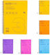 Neohart Spiral School Notebook Ruled B5 3 Subjects (Various Colours)