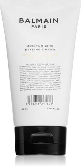 Balmain Paris Moisturizing Styling Cream Anti-Frizz Hair Styling Cream with Shine with Light Hold 150ml