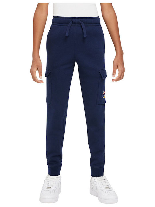 Nike Παντελόνι Φόρμας για Αγόρι Navy Μπλε