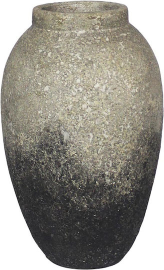 Muubs Διακοσμητικό Βάζο Πήλινο Γκρι Φ20xΥ33cm