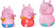Tomy Peppa Pig Squirters Tοomies - Daddy Μπουγελόφατσες για 18+ Μηνών 3τμχ