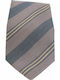 Emporio Armani Men's Tie Silk Printed in Gray Color
