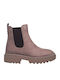 Suede Γυναικεία Chelsea Μποτάκια Taupe