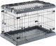 Ferplast Superior 75 Hund-Drahtkäfige Hund Small Schwarze 77x51x55cm