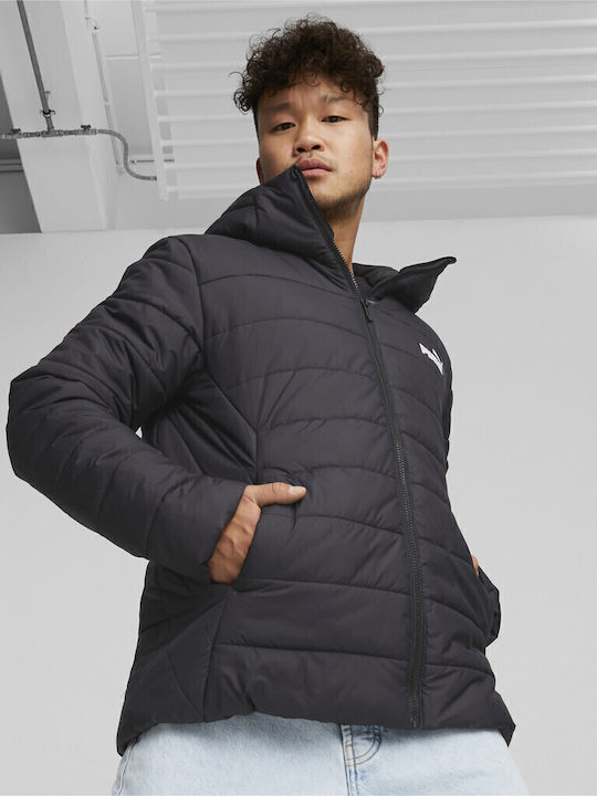 PUMA Essentials Μπουφάν Puffer Μαύρο