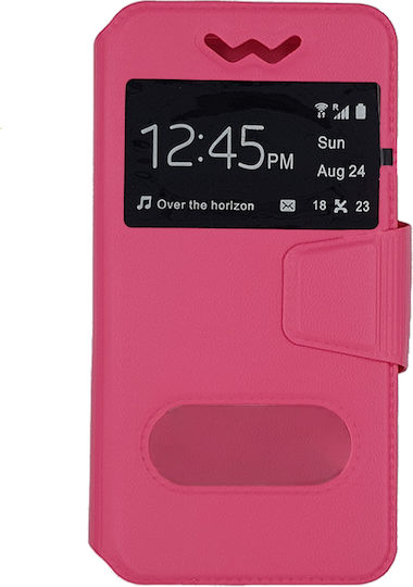 Universal S-View Buchhülle bis 3.3" Fuchsie