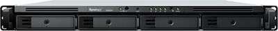 Synology Rackstation RS822+ NAS Rack with 8 Number of Spit for HDD/SSD and 4 Ethernet Port