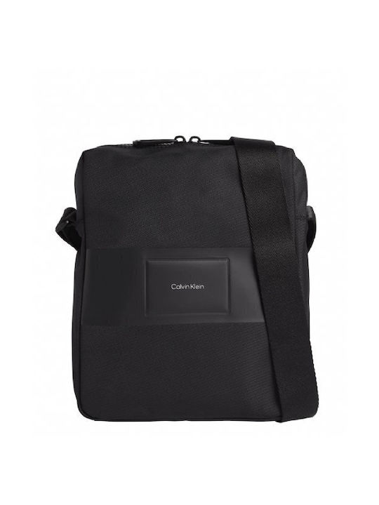 Calvin Klein Must T Reporter Ανδρική Τσάντα Ώμου / Χιαστί σε Μαύρο χρώμα