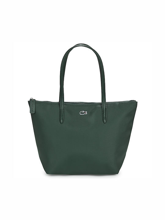 Lacoste Γυναικεία Τσάντα Shopper 'Ωμου Πράσινη