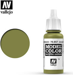 Acrylicos Vallejo Model Model Making Paint Gold...