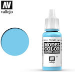 Acrylicos Vallejo Model Modellbau Farbe Sky Blue 17ml VAL70961 70961