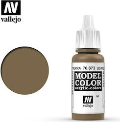 Acrylicos Vallejo Modellbau-Farben US Feldbraun 17ml
