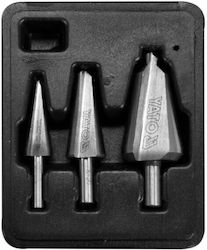 Yato Satz 3 Konische Diamantbohrer HSS mit Zylindrischem Schaft für Metall και Holz 6-8mm