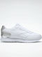 Reebok Royal Glide Ripple Clip Femei Sneakers White / Silver Metallic